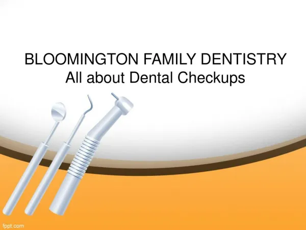 Bloomington Family Dentistry