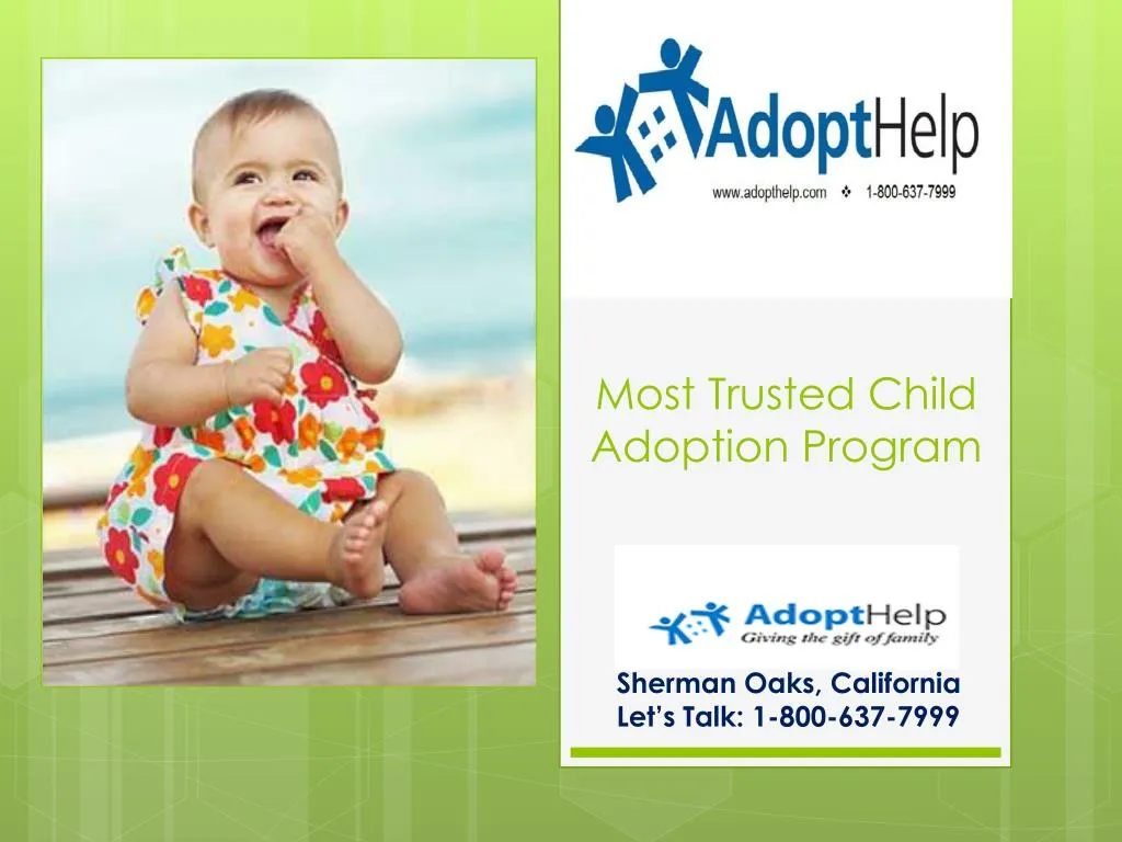 most trusted child adoption program