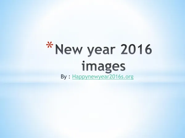 New year images collection