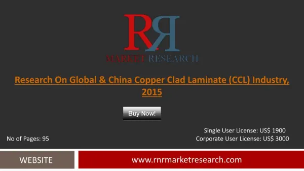 In-Depth Global and China Copper Clad Laminate Industry and Analysis 2015