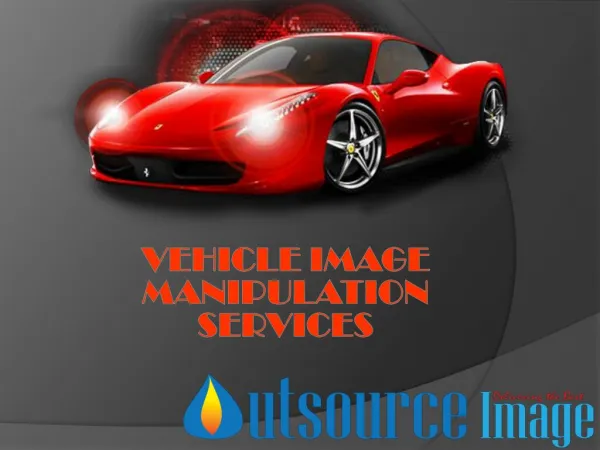 Vehicle Image Manipulation Services