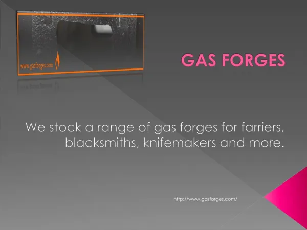 Blacksmith gas forges For Farriers