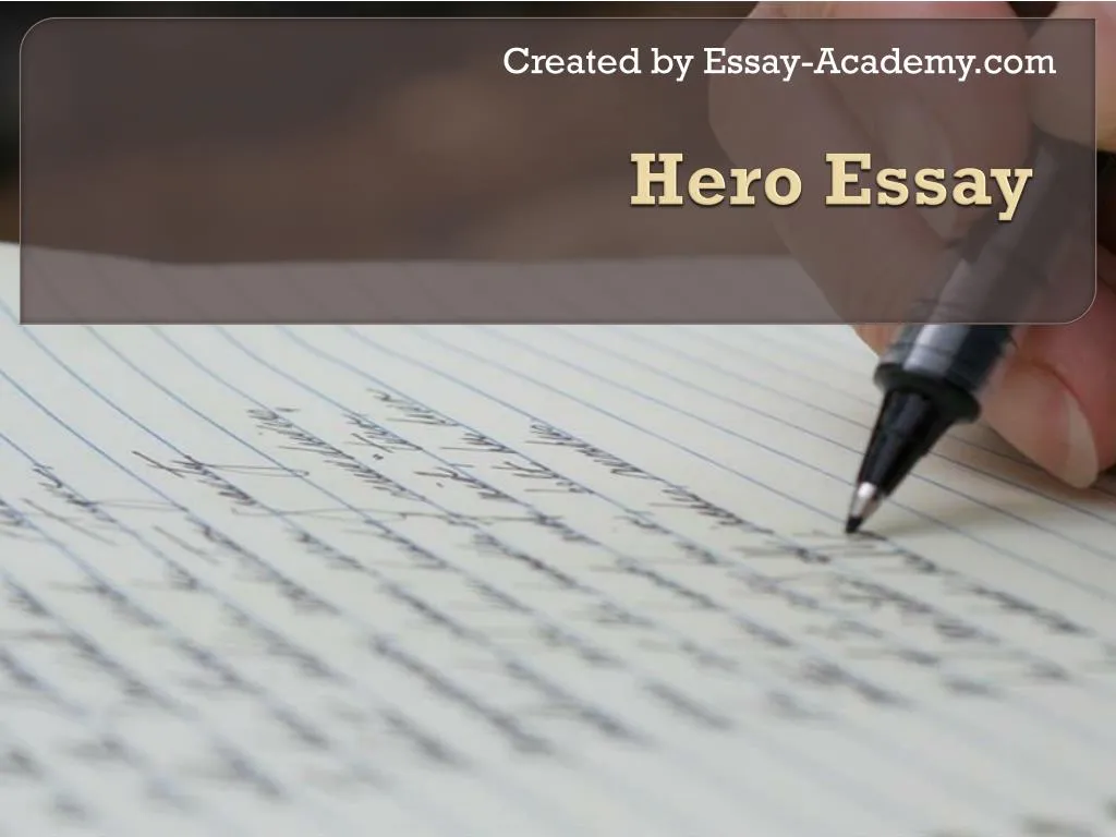 hero essay