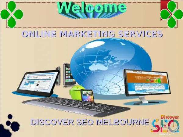 Online marketing Services Discover SEO Melbourne