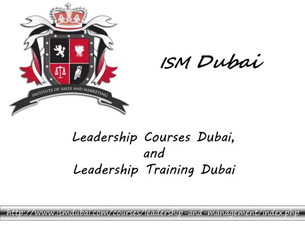 Leadership Courses Dubai