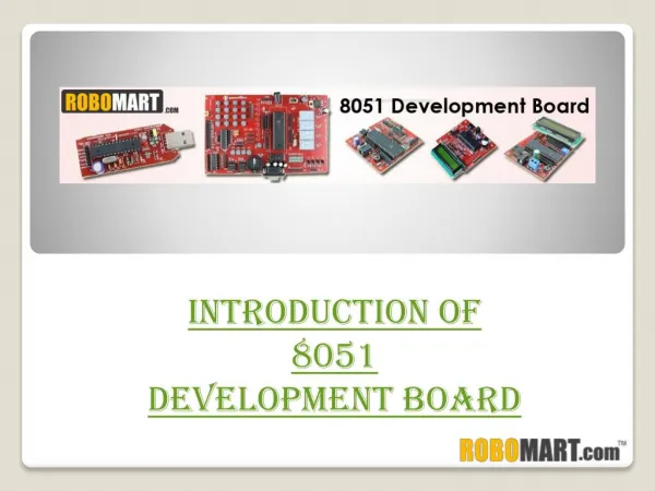 8051 microcontroller Development board kit online india l Robomart
