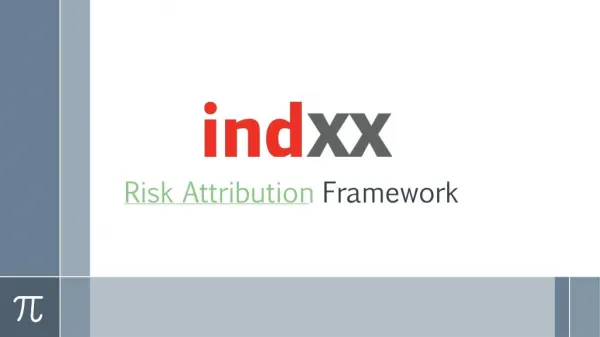 Risk Attribution Framework