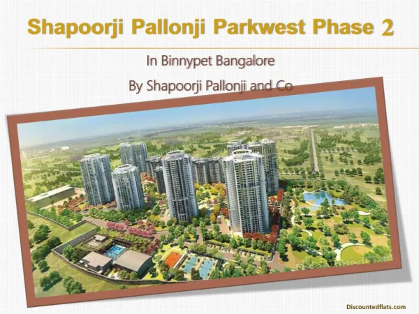 Residential Flats in Parkwest Phase 2 in Bangalore