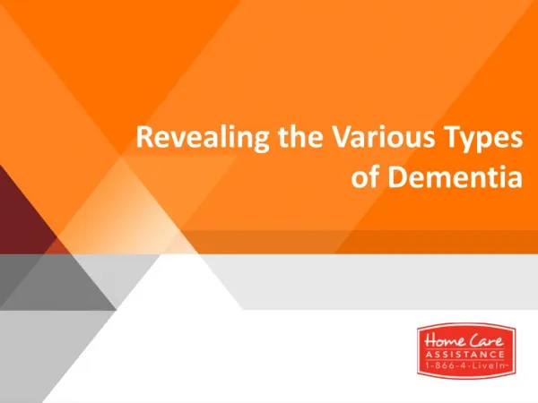 Diffrent Types of Dementia