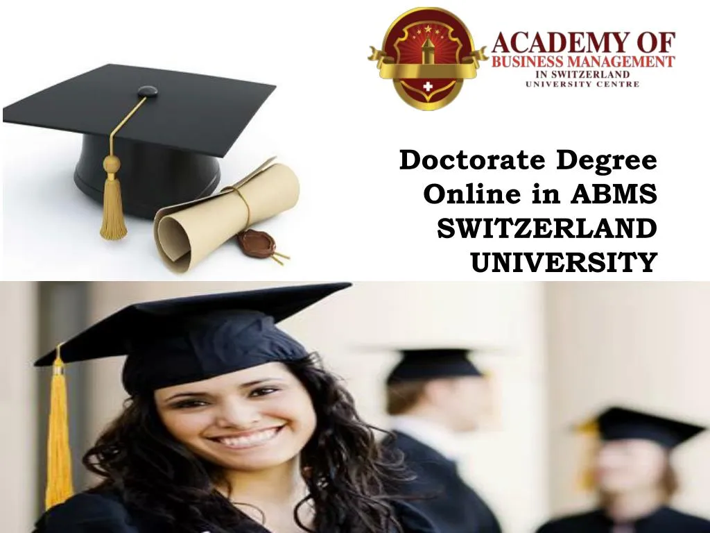 doctorate degree online in abms switzerland university