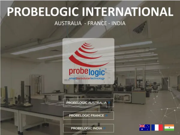 Probelogic international: Australia-France-India