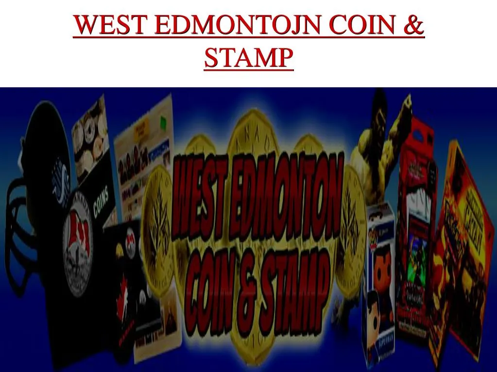 west edmontojn coin stamp