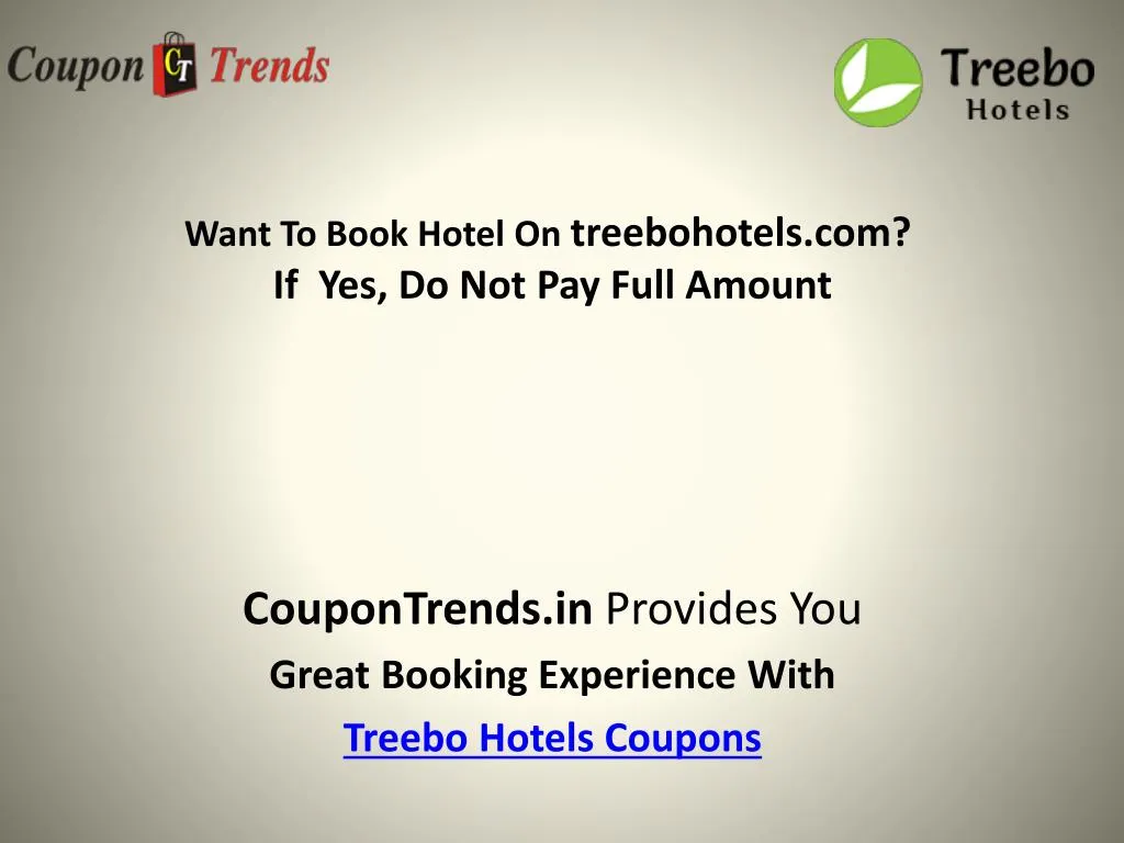want to book hotel on treebohotels com if yes do not pay full amount