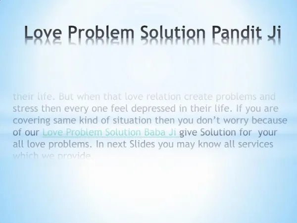Love Problem Solution Guru ji