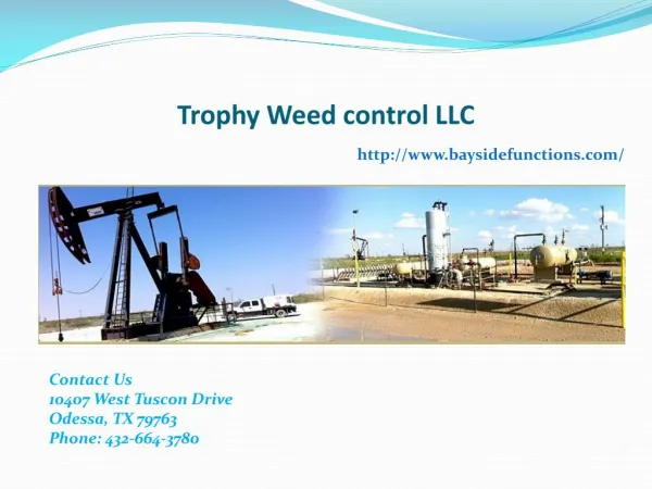 Chemical weed Control Texas