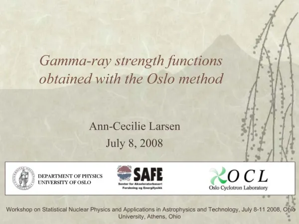Gamma-ray strength functions obtained with the Oslo method