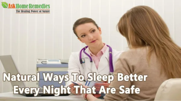 Natural Ways To Sleep Better Every Night That Are Safe