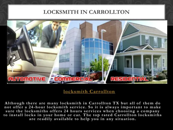 locksmith Carrollton