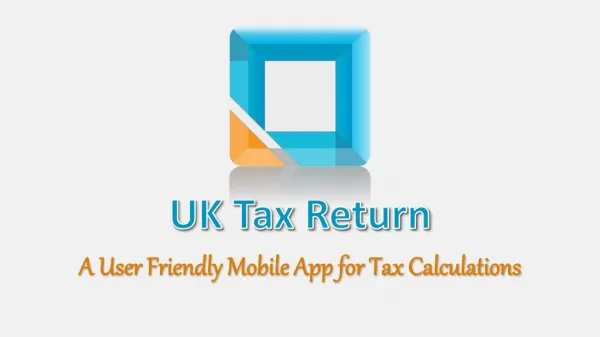Simple mobile app to calculate your income tax return in UK