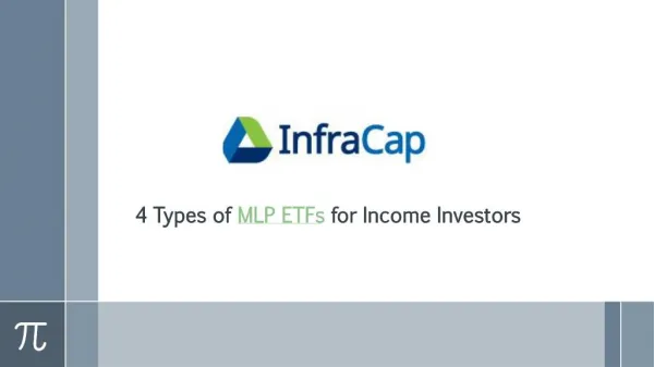 4 Types of MLP ETFs for Income Investors