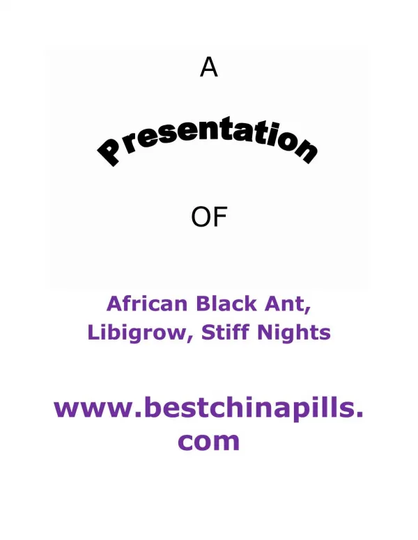Get African Black Ant and Libigrow