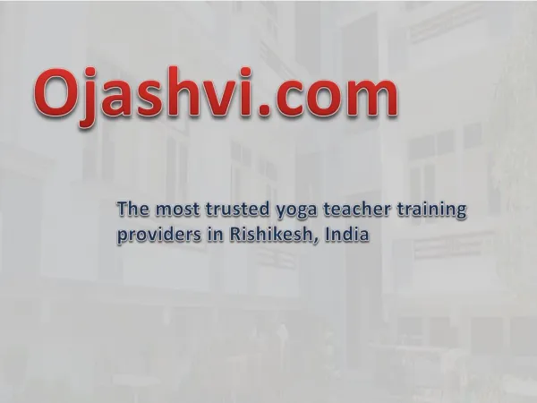 yoga certification and course in rishikesh