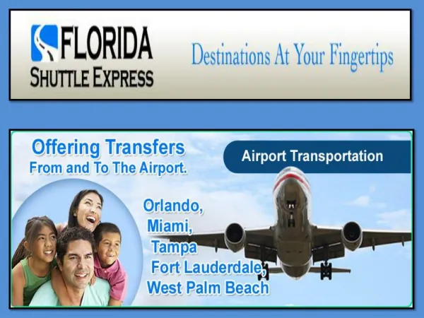 Fort Lauderdale To Port Canaveral Shuttle