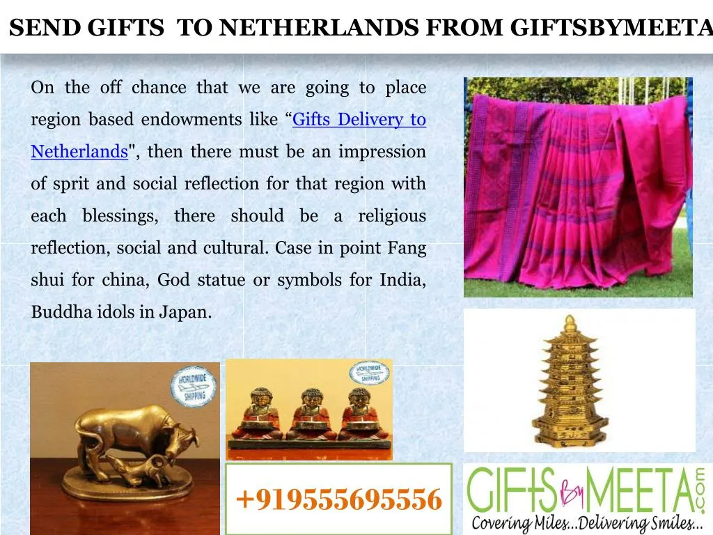 send gifts to netherlands from giftsbymeeta