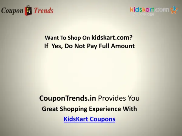 KidsKart Coupons