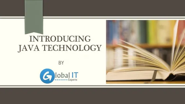Introducing Java Technology by Global IT Experts