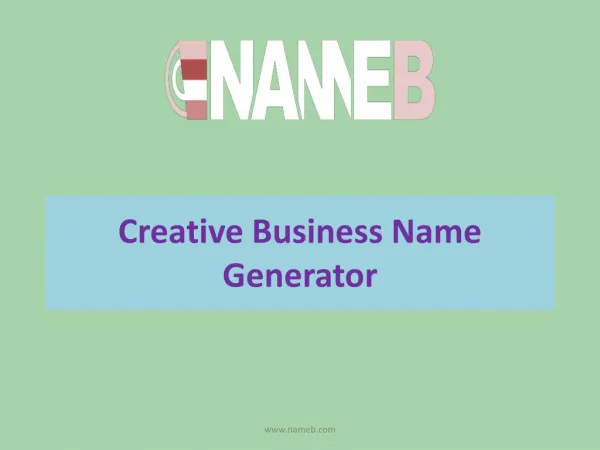 How to generate creative business name