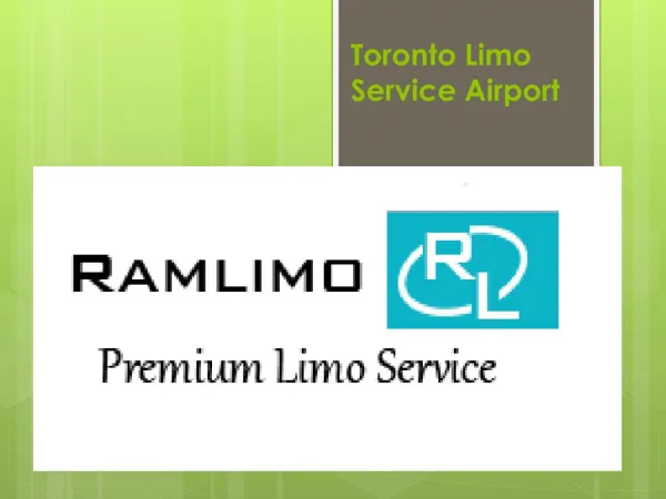 Toronto Limo Service Airport