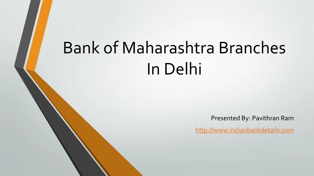 bank of maharashtra branches in delhi