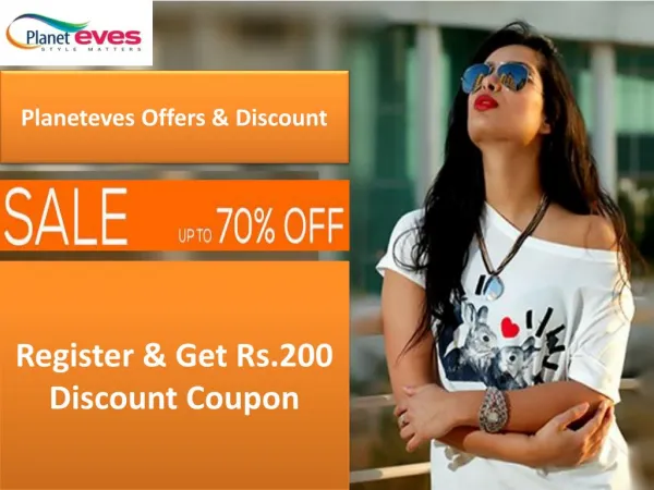 Upto 70% OFF on Women Online Shopping at Planeteves.com