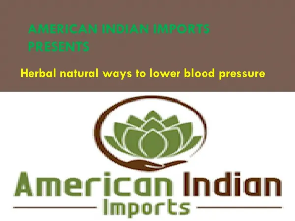 Natural Treatment for Lower Blood Pressure