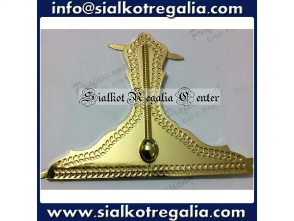 Masonic Craft jewel Gold
