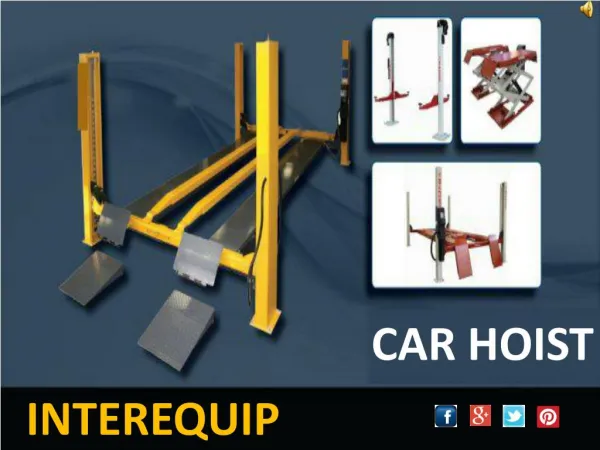 Car Hoist | Vehicle Hoist | Automotive Equipments
