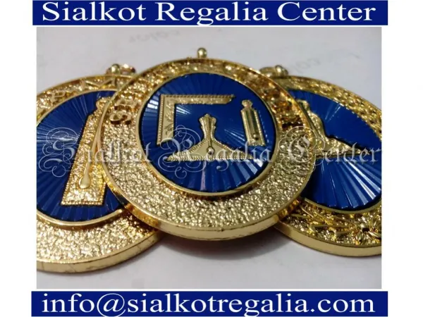 Masonic Craft provincial collar jewels