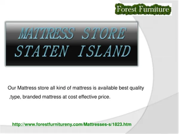 mattress store staten island
