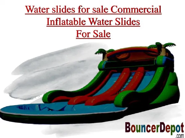 Water Slides for Sale in California, USA