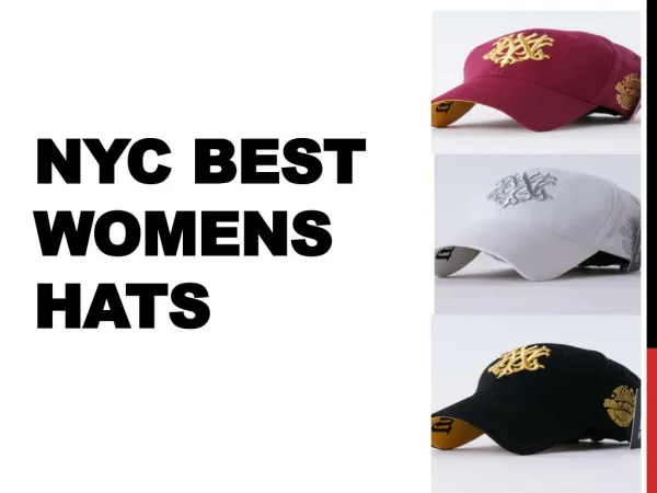 NYC Best Womens Hats