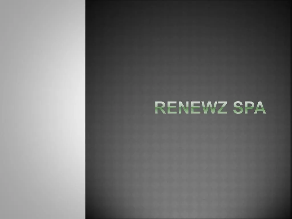 renewz spa