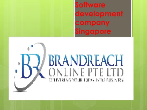 Software development company Singapore
