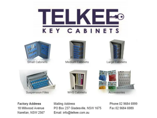 Affordable Lockable Telkee Key Cabinets