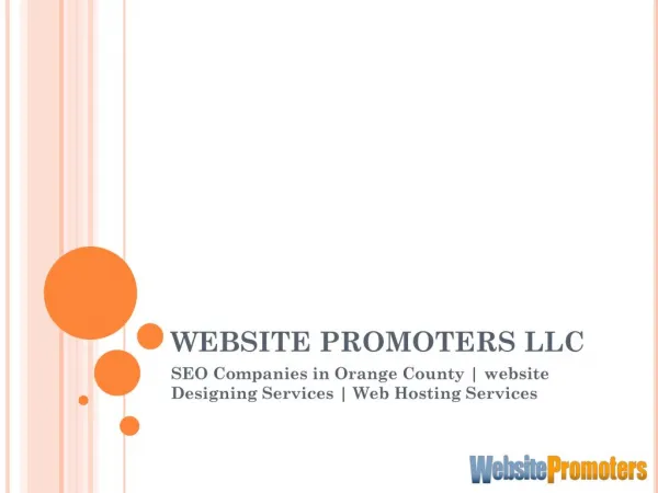 Orange County SEO Companies - websitepromoters.com