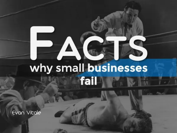FACTS-Why Small Businesses Fail,
