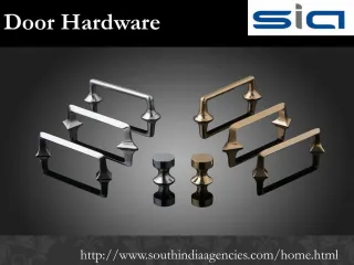 Door Hardware - slide 1