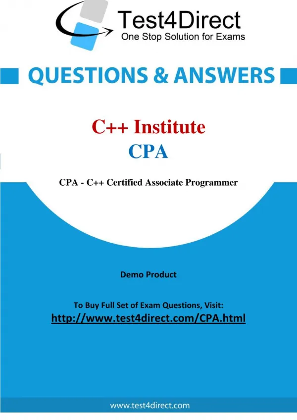 C Institute CPA Blue Coat Systems Real Exam Questions