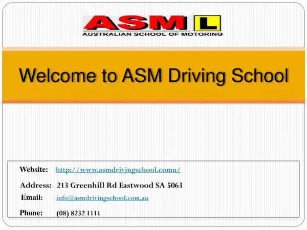 Adelaide Driving Instructor