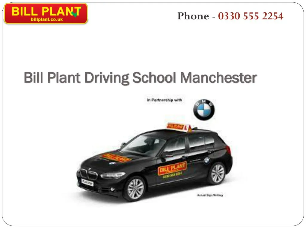 bill plant driving school manchester